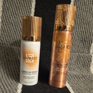 Luminess Airbrush Spray Primer and Silk Foundation Set